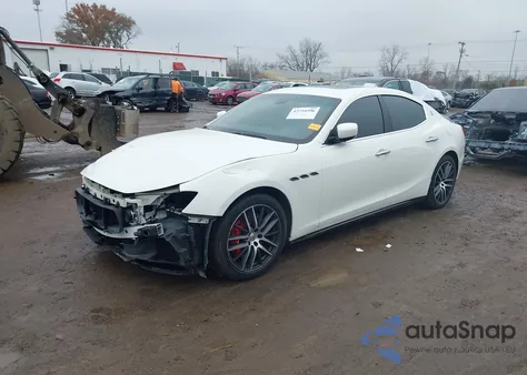 2016 Maserati Ghibli S Q4 from USA, damaged, VIN ZAM57RTA2G1176235